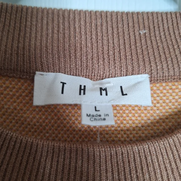 THML Multicolor Floral Sweater Size Large - Picture 6 of 7